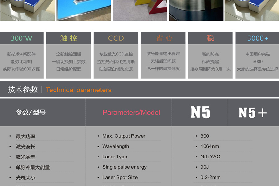 N5廣告字焊接機特點